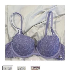 Savagexfenty savage lace balconette bra in purple lavender